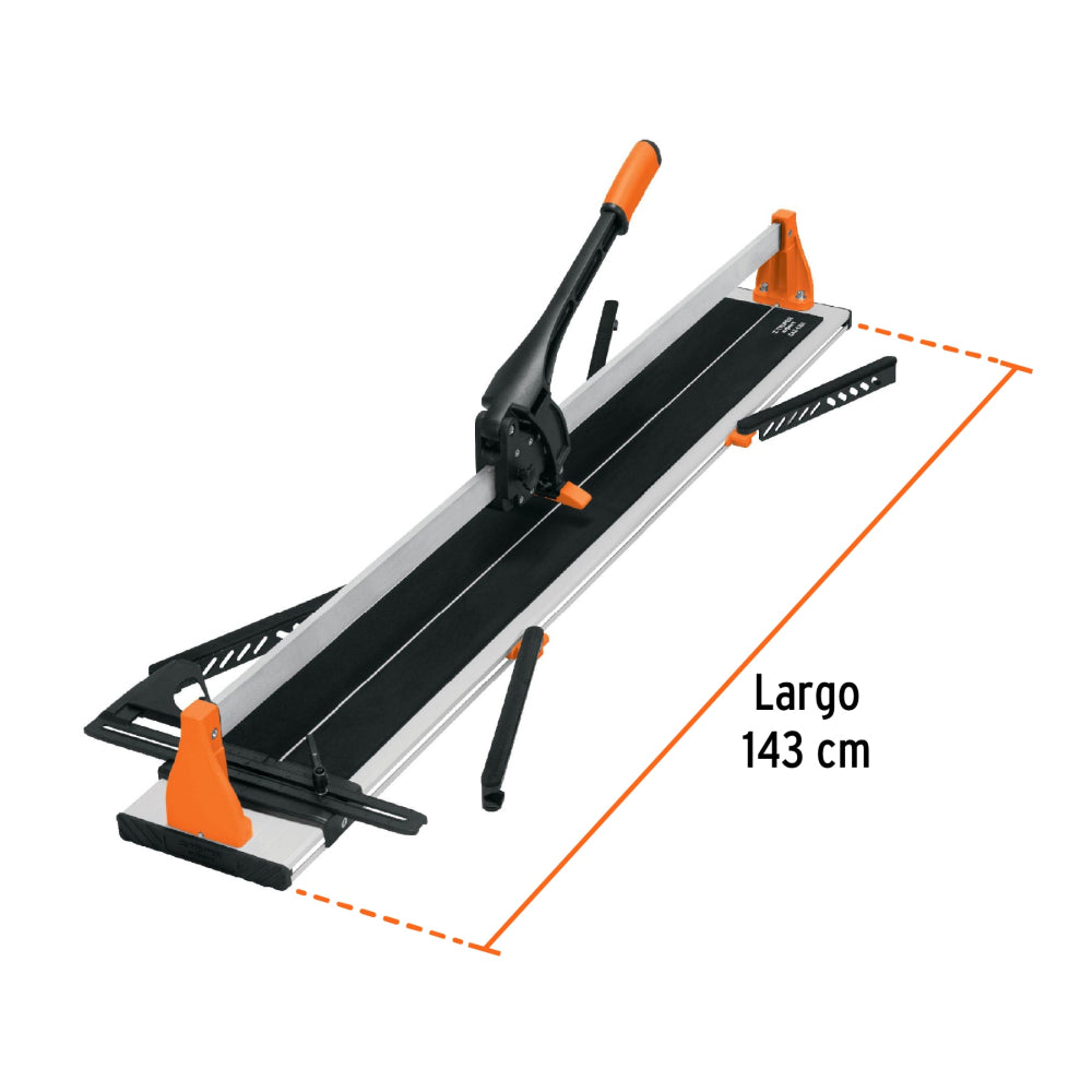 Cortador azulejo 47" (120 cm) gran formato maletín, Truper Expert