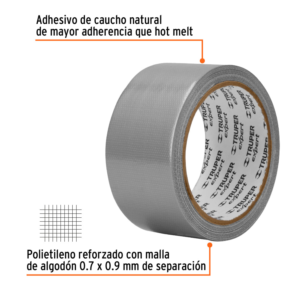 Cinta 10 m p/ducto, espesor 0.27 mm, temp. máx. 90°C, Expert - Código: 10932