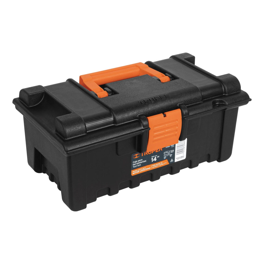 Caja para herramienta de 14" sin compartimentos, TRUPER - 19854