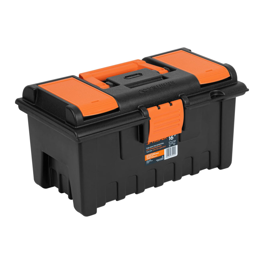 Caja para herramienta de 16" con compartimentos, TRUPER - Código: 11141