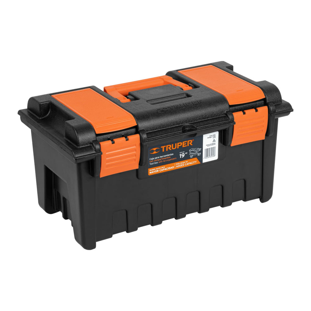 Caja para herramienta de 19" con compartimentos, TRUPER - Código: 11143