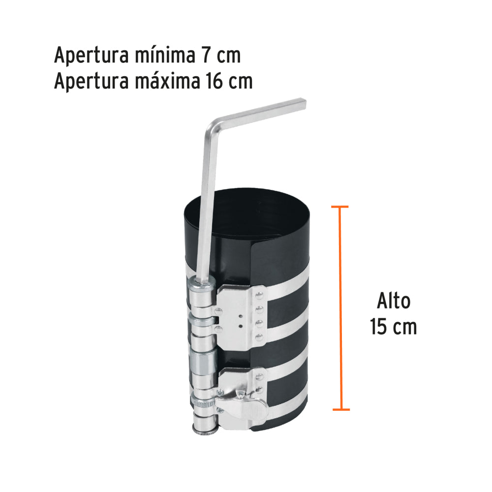 Compresor para anillos diesel, Truper - Código: 14522