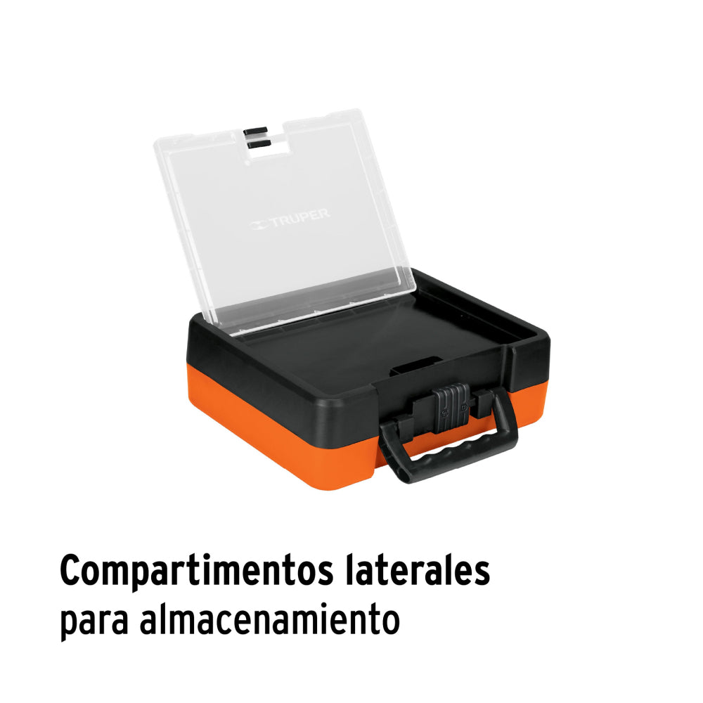 Juego de 100 brocas y puntas en estuche plástico, Truper - CÓDIGO: 100872