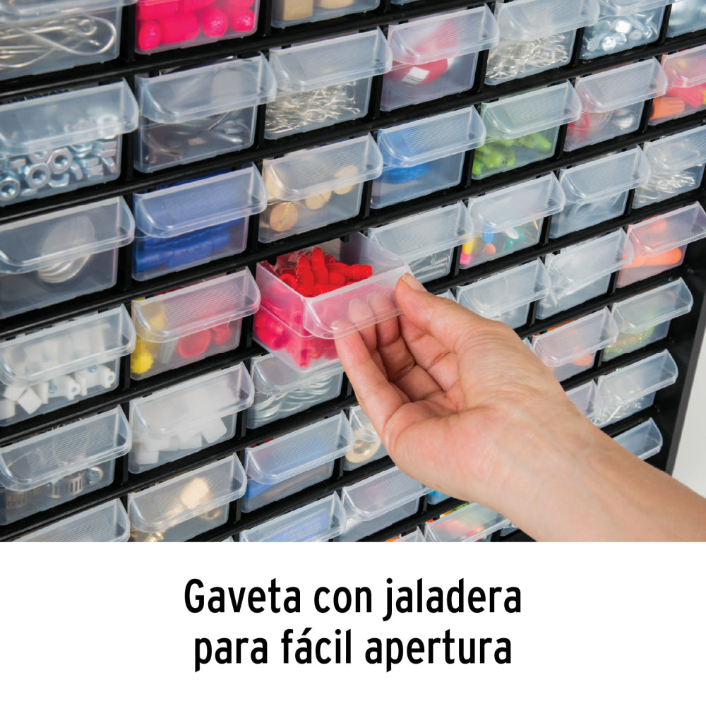 Organizador con 44 gavetas, Truper - CÓDIGO: 102642
