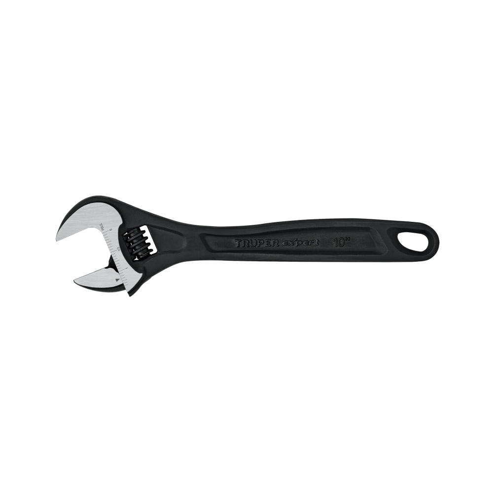 Llave ajustable (perico) 10" profesional pavonada, Expert - Cod: 15502