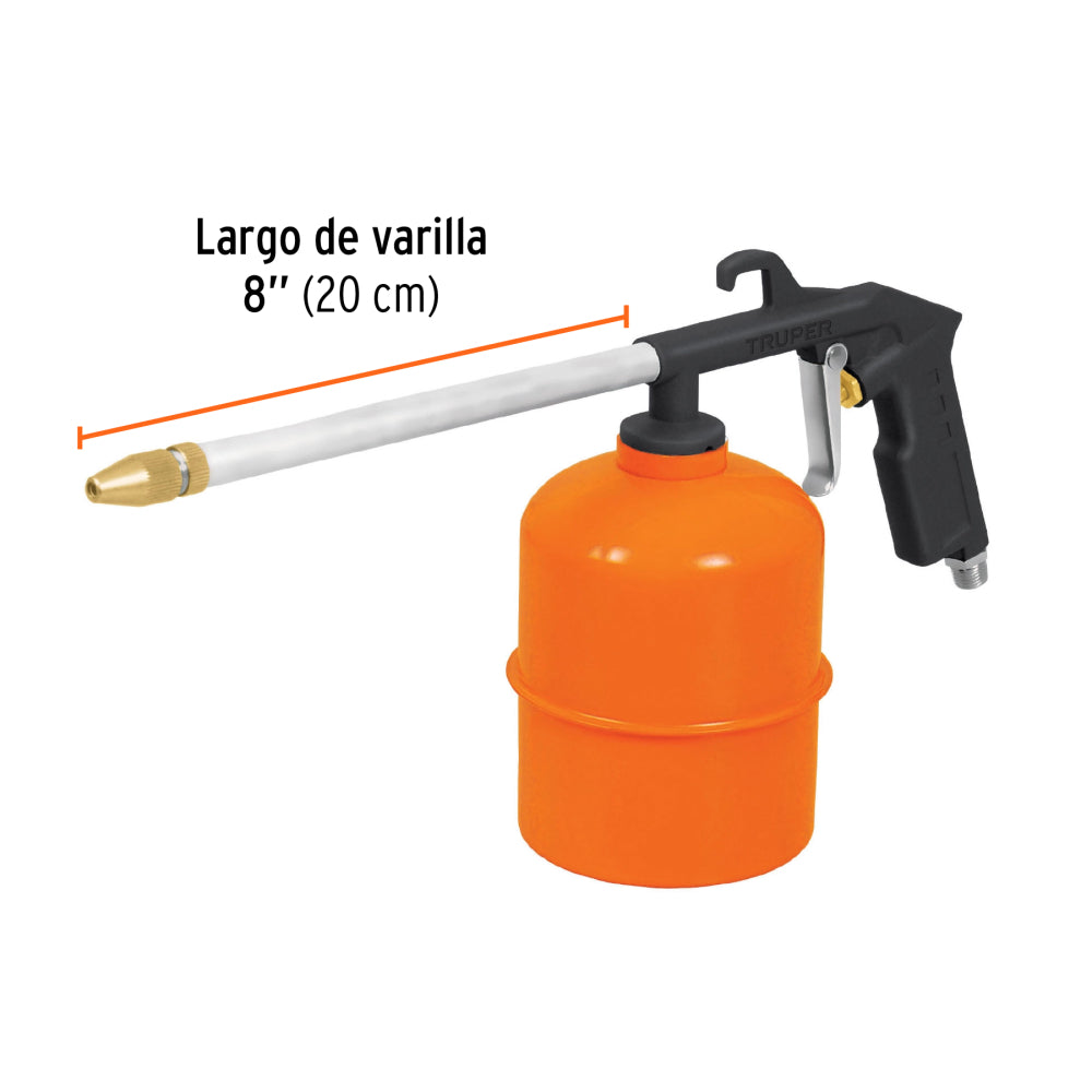 Pistola de aluminio para limpieza de motores, TRUPER - CÓDIGO: 19236