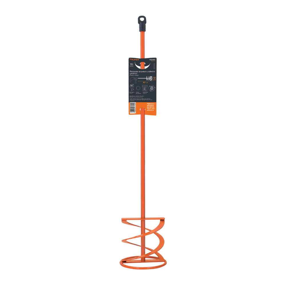 Revolvedor de pintura, 120mm de diámetro, TRUPER - CÓDIGO: 102461