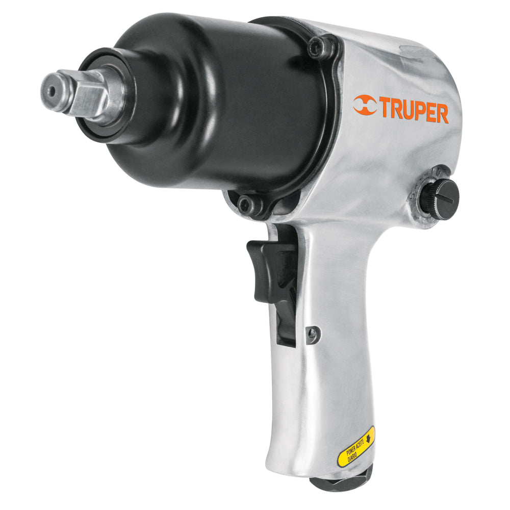 Llave (pistola) de impacto neumática 1/2", ind, TRUPER