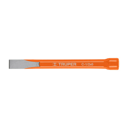 Cincel de corte frío de 1/2 X 6", Truper - CÓDIGO: 12115