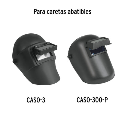 Lente para caretas de soldar Caso-300, sombra 10  Truper - Código: 14274
