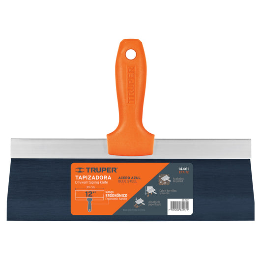 Espátula tapizadora de 12" acero al medio carbono, Truper - Código: 14461