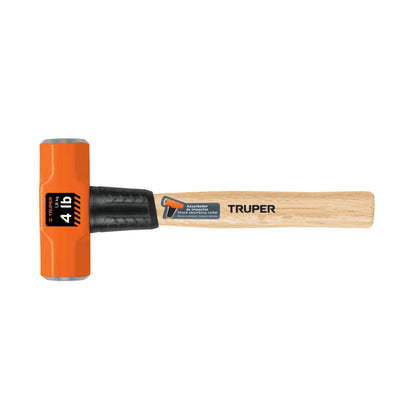 Marro octagonal 4 lb, mango de madera 12", Truper - Cod: 16508