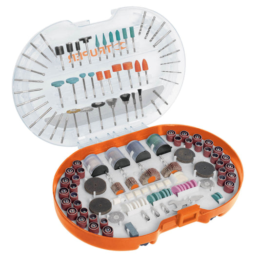 Kit de accesorios p/herramienta rotativa, 276 pzs, TRUPER - CÓDIGO: 100729