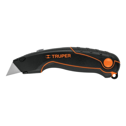 Navaja retráctil 7" cuerpo de aluminio, Truper - Cod: 16950