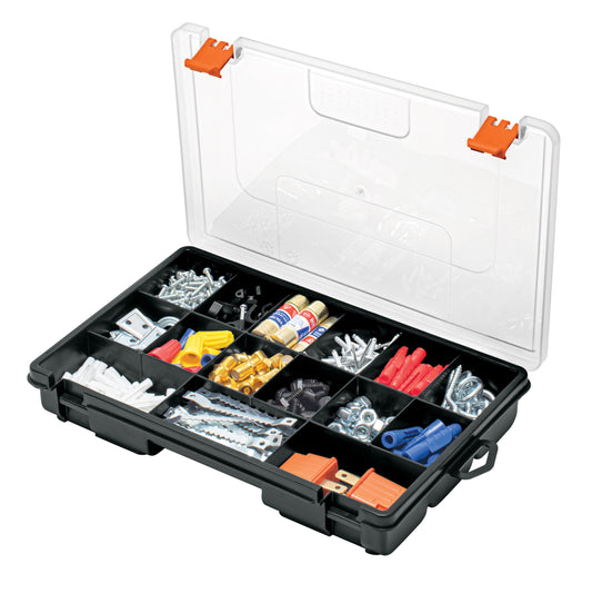 Organizador 11" con 15 compartimentos, Truper - CÓDIGO: 19896