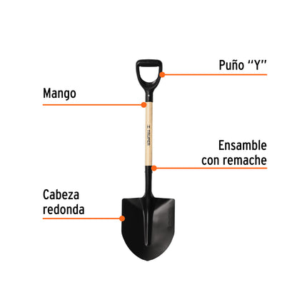 Pala (lampa) cuchara, T-1000, Perú - Código: 11171