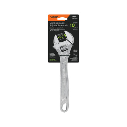 Llave ajustable (perico) 10" profesional cromada, Expert - Cod:15507