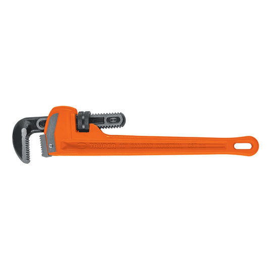 Llave stilson 18" cuerpo robusto de hierro dúctil, Truper - Cod: 15839